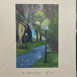 Art print “The Path of Man”